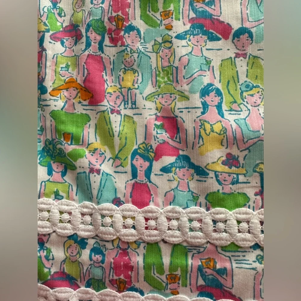 Lilly Pulitzer Roslyn Derby skirt in Giddy Up - Picture 4 of 12